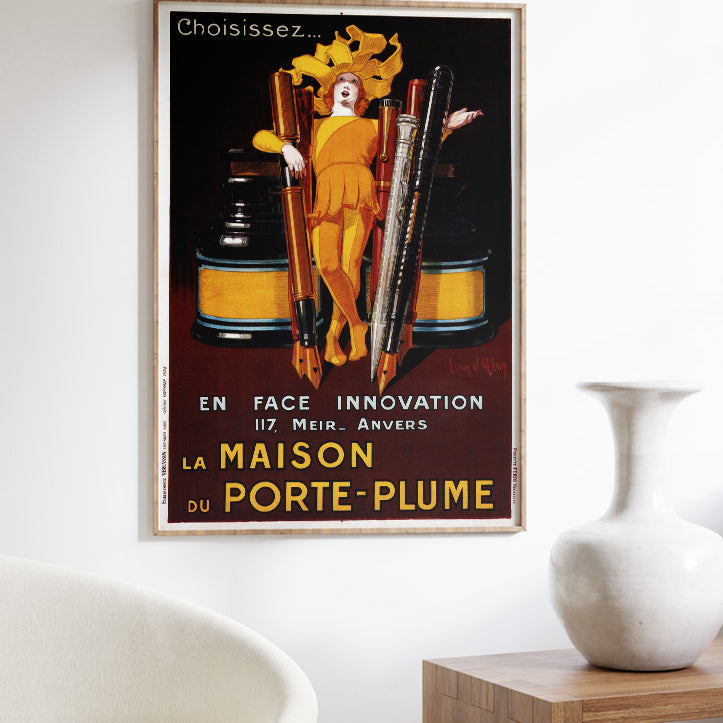 La Maison Du Porte-Plume Poster