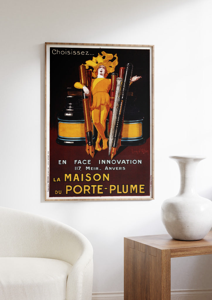 La Maison Du Porte-Plume Poster