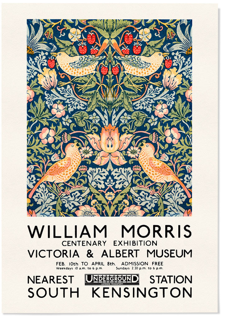 William Morris Set of 3 Posters | Art Nouveau Wall Art Set – Posterist