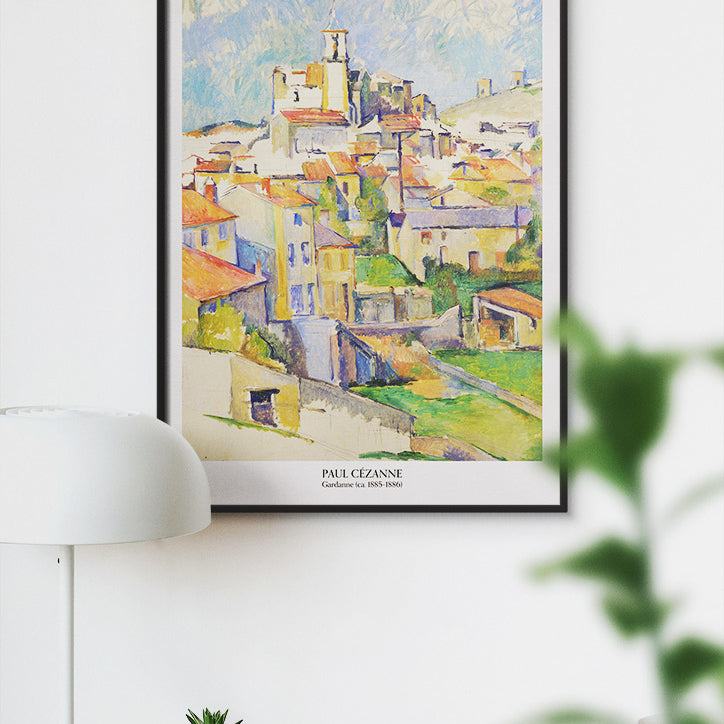 Paul Cezanne Art Print - View of Gardanne