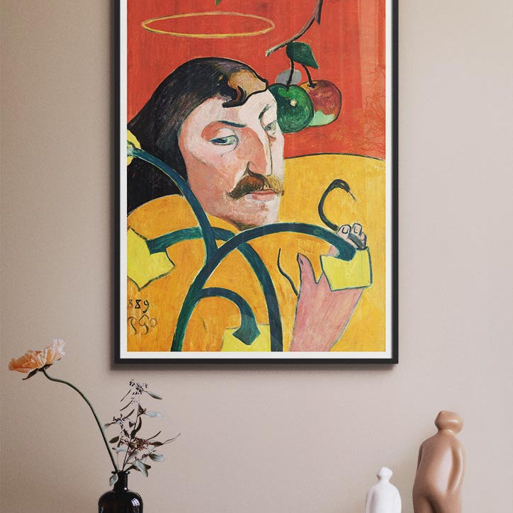 Paul Gauguin Art Print - Self Portrait