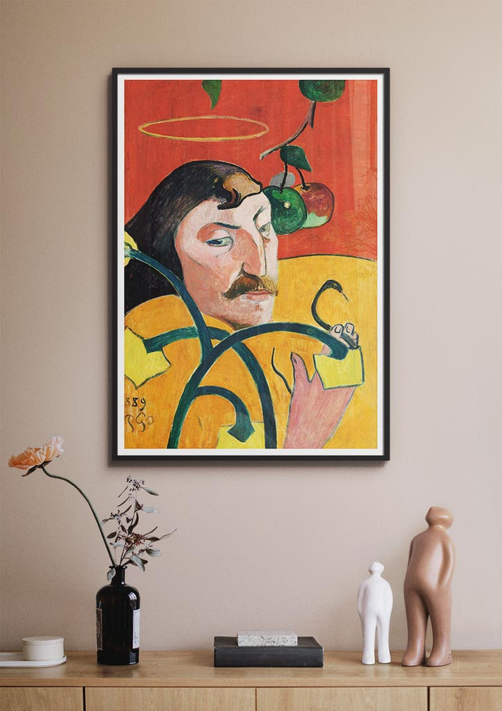 Paul Gauguin Art Print - Self Portrait