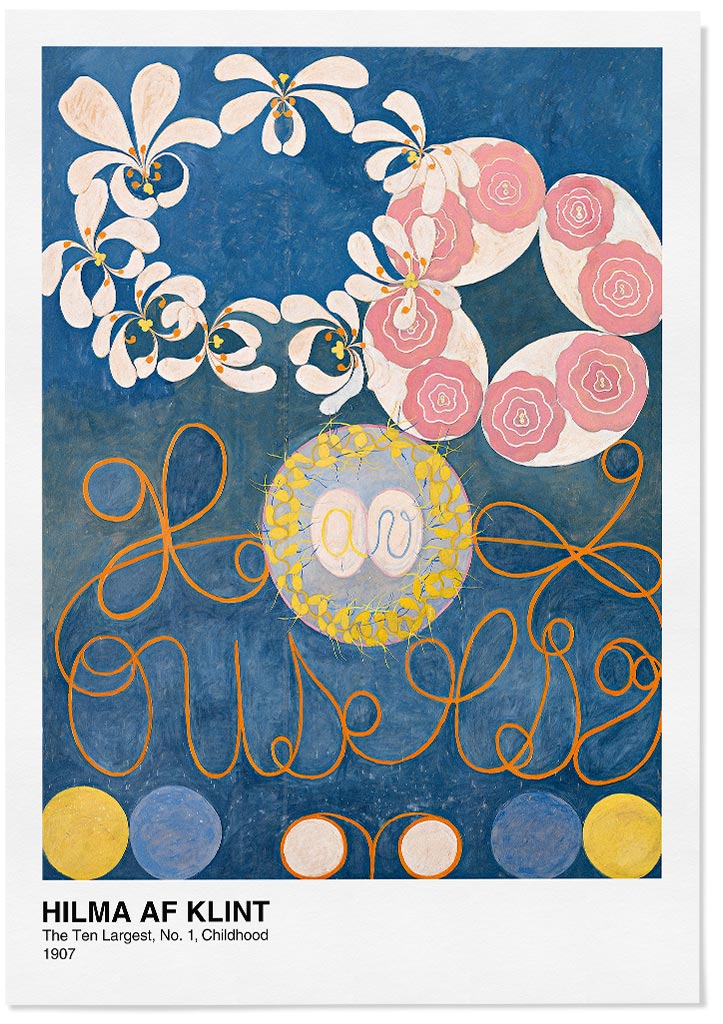 Hilma af Klint Print - The Ten Largest No.1