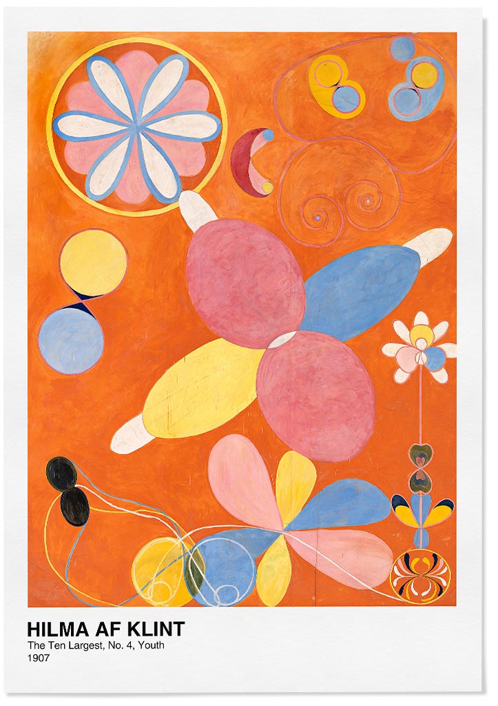 Hilma af Klint Print - The Ten Largest No.4