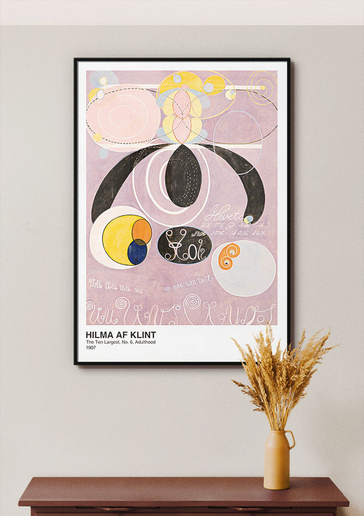 Hilma af Klint Print - The Ten Largest No.6