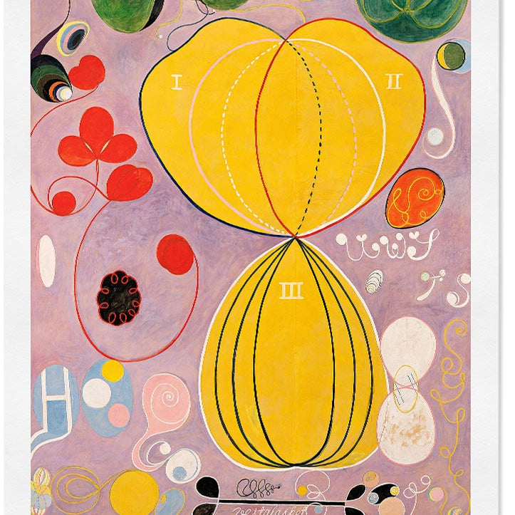 Hilma af Klint Print - The Ten Largest No.7