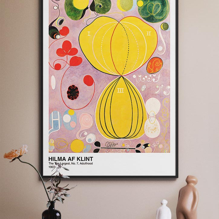 Hilma af Klint Print - The Ten Largest No.7