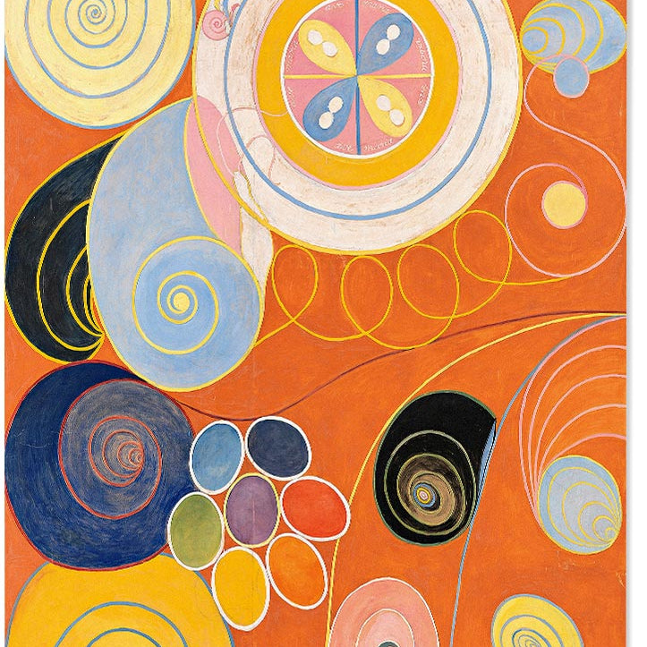 Hilma af Klint Art Print - Youth Painting (pt.1)