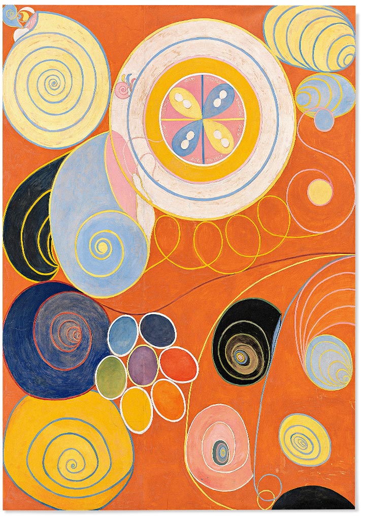 Hilma af Klint Art Print - Youth Painting (pt.1)