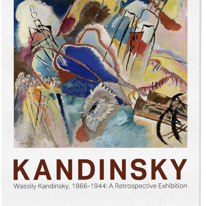 Kandinsky Poster - Improvisation 30 (Cannons)