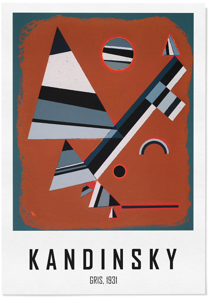 Wassily Kandinsky Art Print - Gris