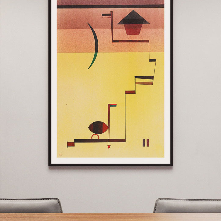 Kandinsky Art Print - Eckig