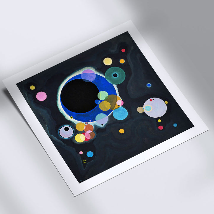 Kandinsky Square Art Print