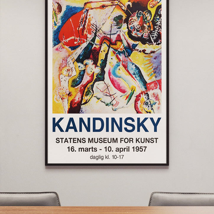 Wassily Kandinsky Exhibition Poster