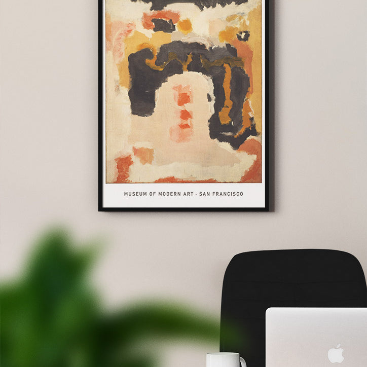 Mark Rothko Exhibition Poster