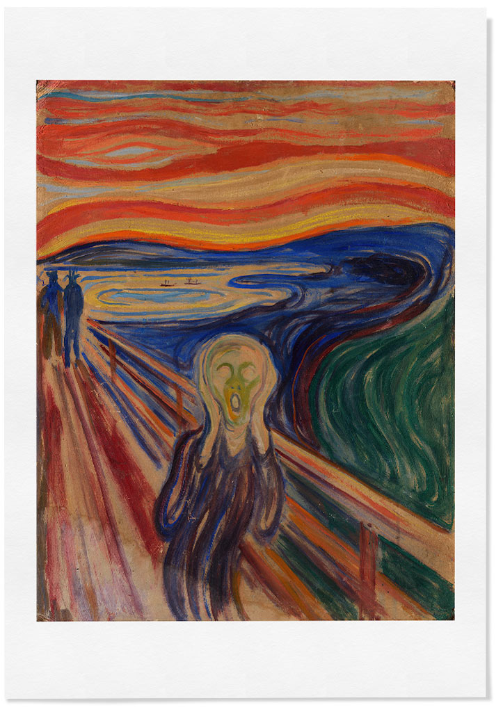 Edvard Munch 'The Scream' Art Print