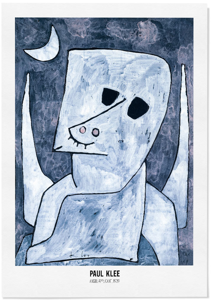 Paul Klee Art Print - Angel Applicant
