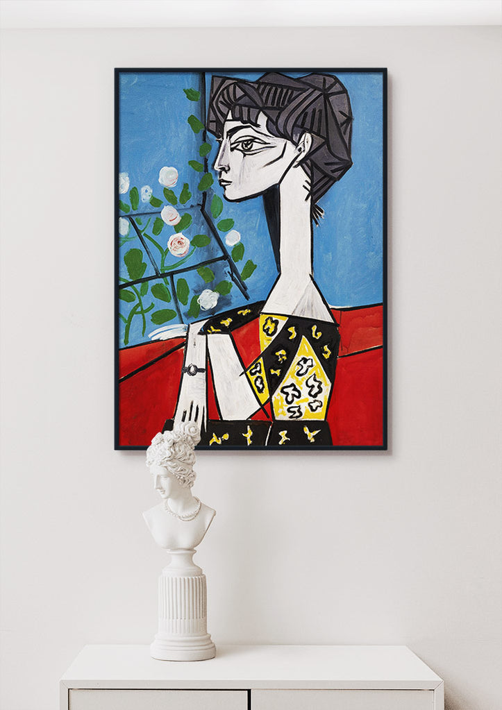 Pablo Picasso Print - Jacqueline with Flowers