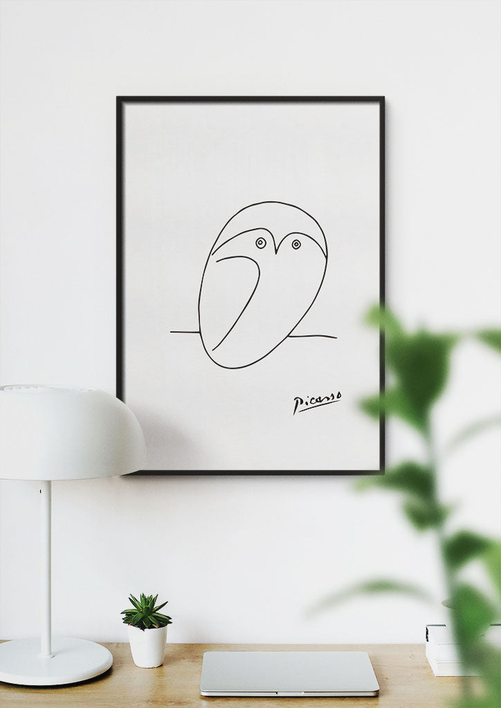 Pablo Picasso Line Drawings | Modern Art Print & Posters – Posterist