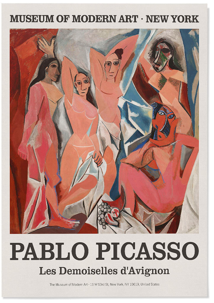 Pablo Picasso - Les Demoiselles d'Avignon 