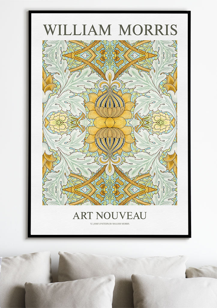 William Morris - St. James Pattern Poster